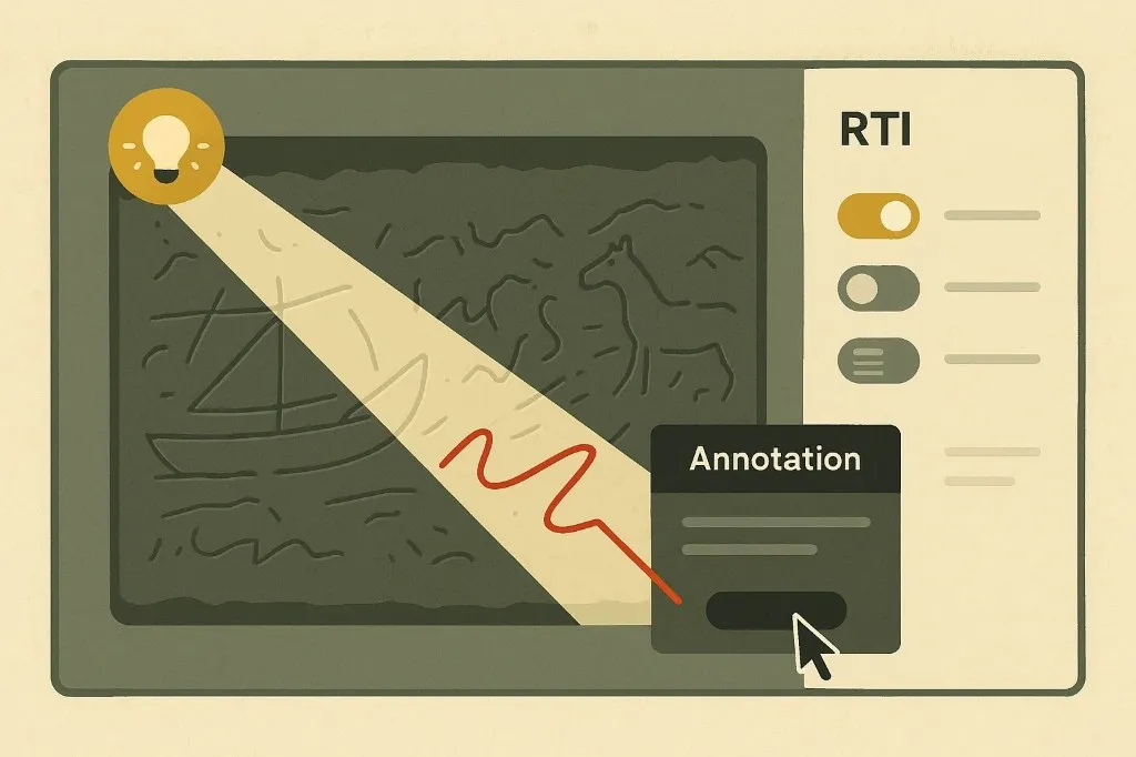 Illustration de l’explorateur et du viewer (interface Bruits de Couloir)